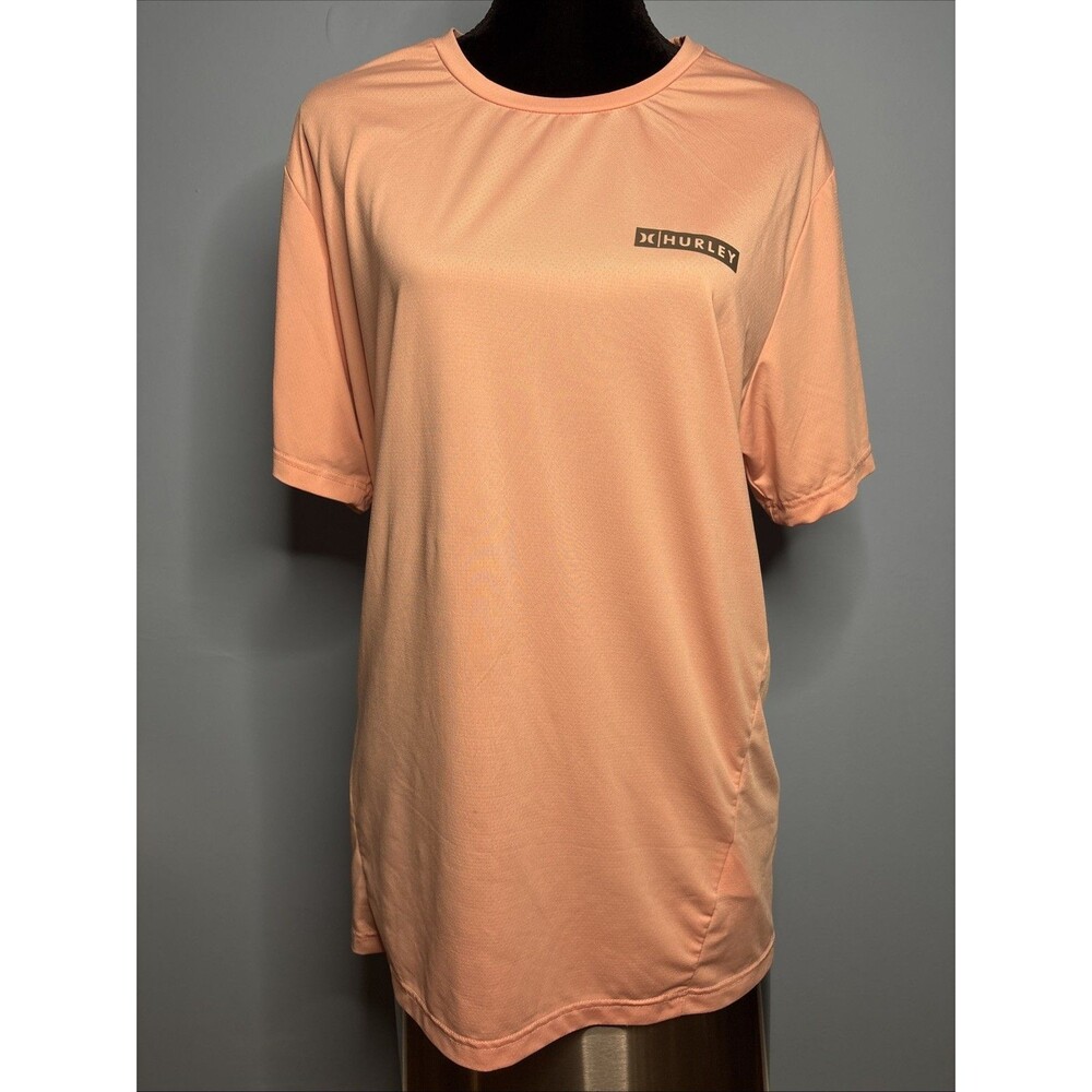 Hurley Athletic Coral / Pink Training Top Shirt (Women’s L)